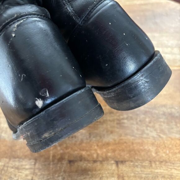 Vintage Justin Western Roper lace up Kiltie prairie boots 6.5 B - Picture 5 of 8